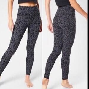 Athleta Elation Ultra High Rise Leggings, XXS, Animal Print, Nylon Blend, Active